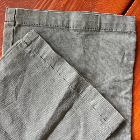 Horny Toad Size 8 Khaki Gray Green Stretch Casual Straight Wide Leg Hiking Pants - Picture 8 of 13